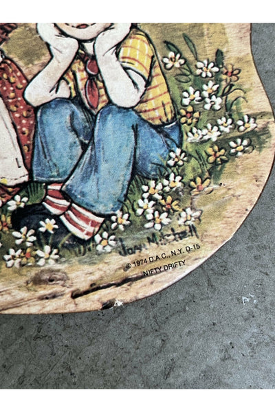 Vintage Rare 1974 Joan Mitchell Raggedy Ann Wall Plaque
