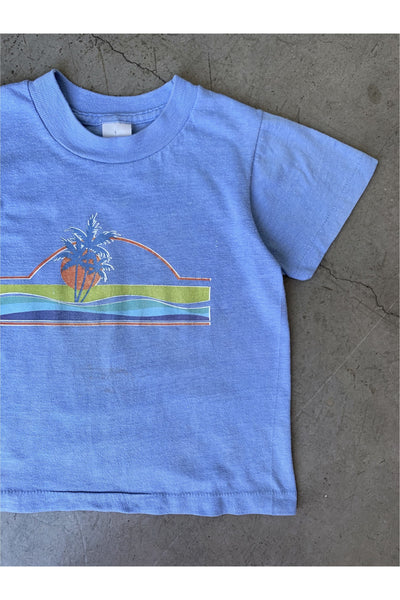 Vintage Sunset Graphic Tee - Approx Size 4