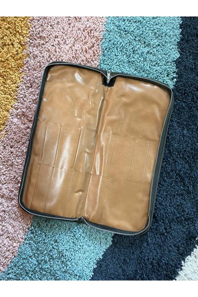 Vintage 70’s Tapestry Art Case