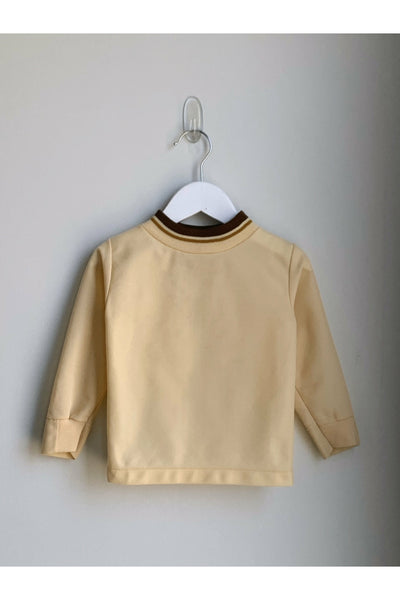 Vintage 70’s Mock Neck Long Sleeve - Size 4