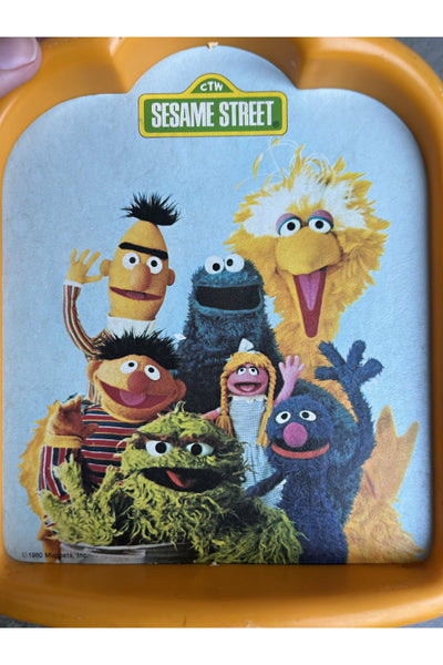 Vintage 1980 Sesame Street Bookends Set