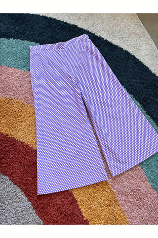 Vintage Baby Purple Polka Dot Pants