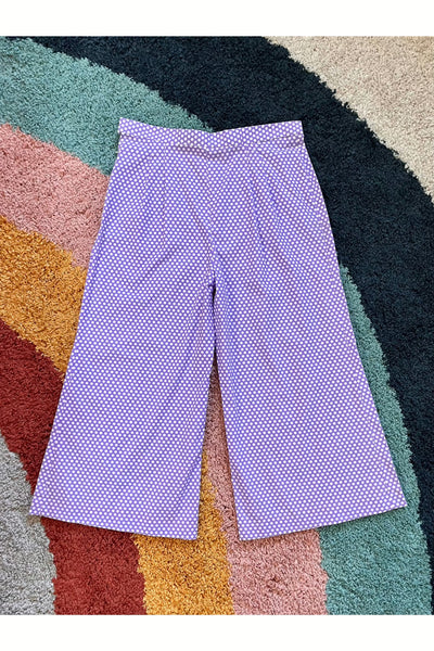 Vintage Baby Purple Polka Dot Pants