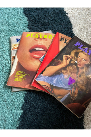 Vintage 1973 Playboy Magazines *Part 2 of 2*